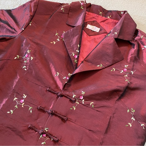 Red Floral Jacket - Picture 2 of 6